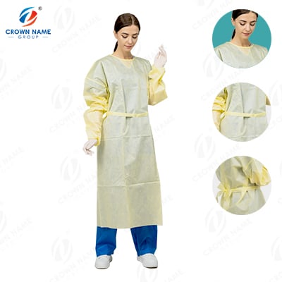 pp isolation gown