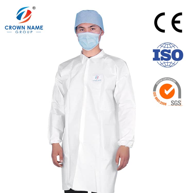 microporous lab coat