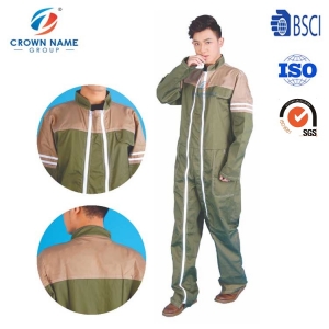 Double Zippers Coverall